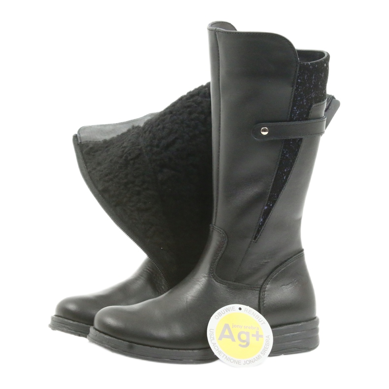 Ren But stivali lunghi neri 4371 nero blu navy 5