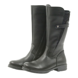 Ren But stivali lunghi neri 4371 nero blu navy 3