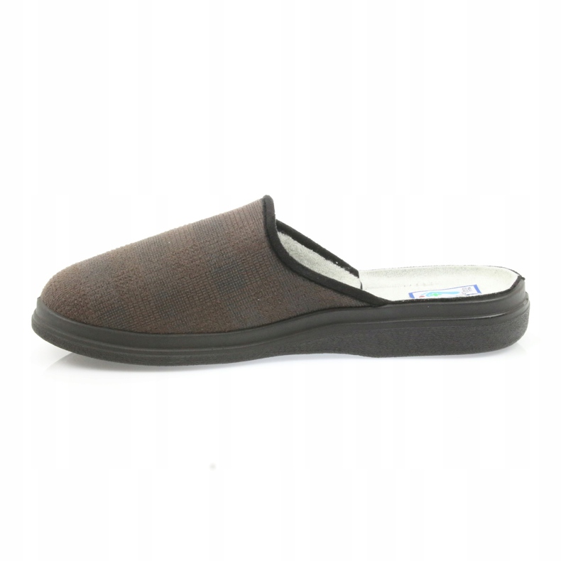 Pantofole da uomo Befado pantofole per la salute 125m012 nero marrone 2