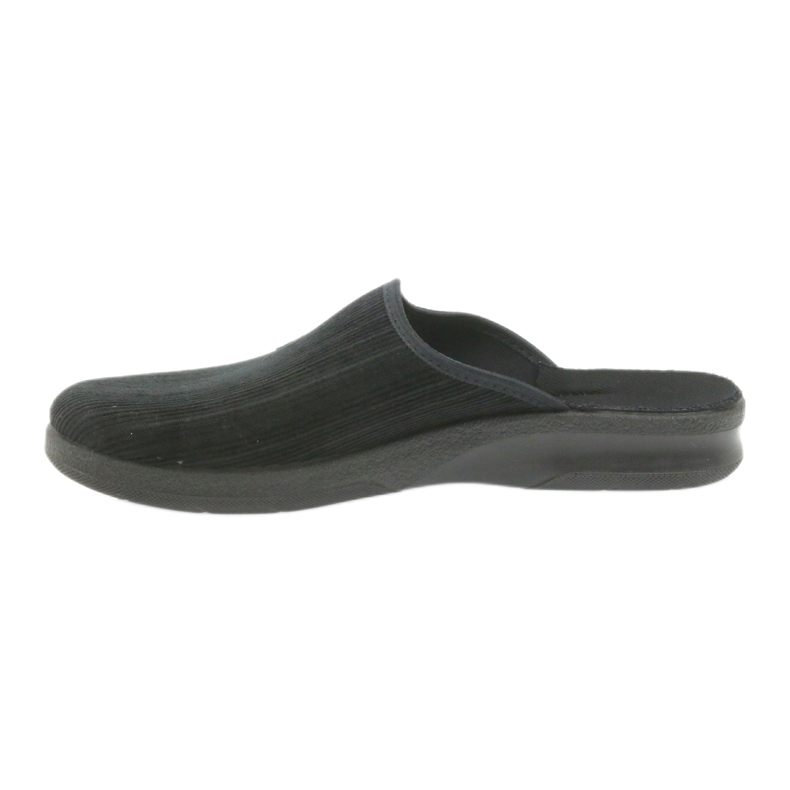 Pantofole scarpe da uomo Befado 548m015 pantofole nere nero 2