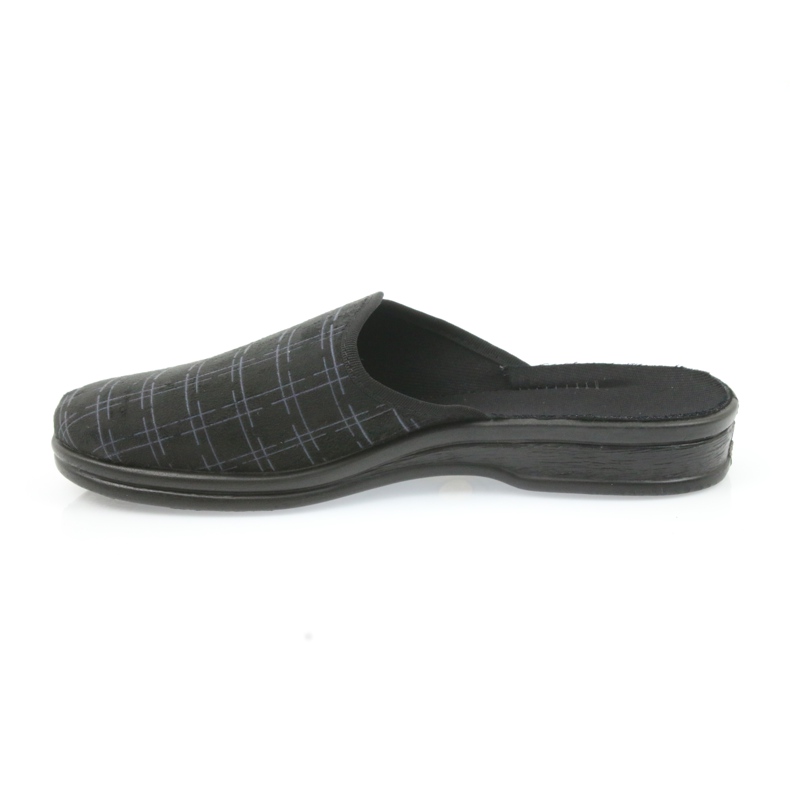 Pantofole scarpe da uomo Befado 089M408 nere nero 3
