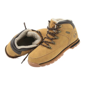 American Club Stivali alti americani stivali invernali 152619 cammello beige 4