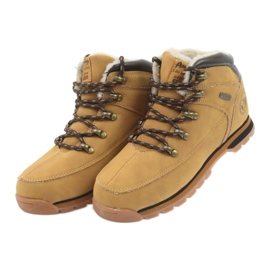 American Club Stivali alti americani stivali invernali 152619 cammello beige 3