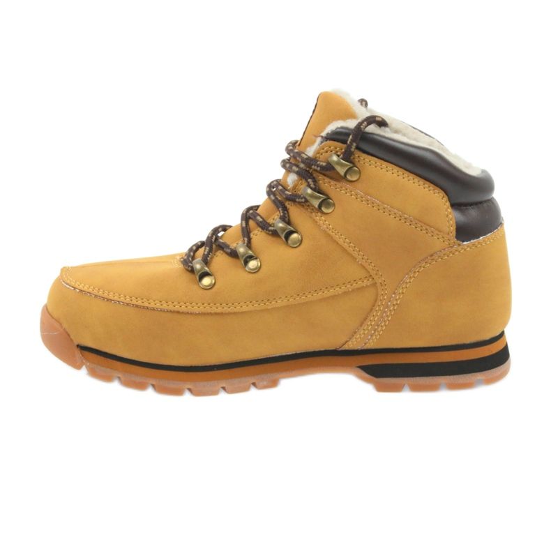 American Club Stivali alti americani stivali invernali 152619 cammello beige 2