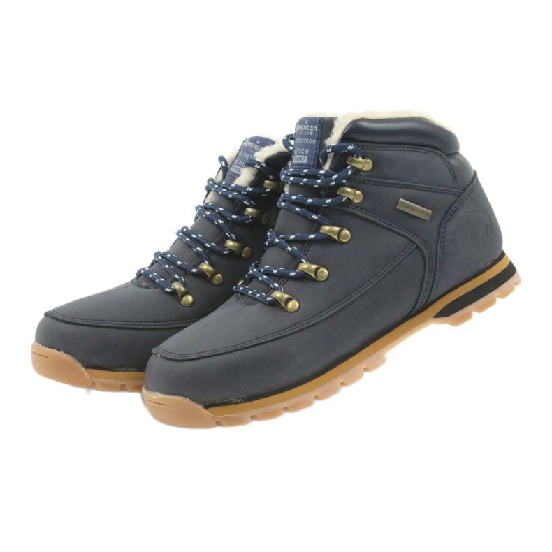 American Club Stivali americani stivali invernali 152619 blu navy 3