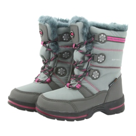 American Club Stivali invernali americani con membrana 702SB grigio rosa 3