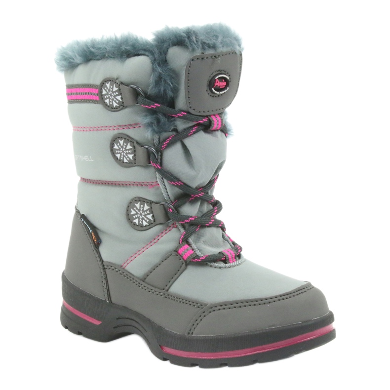 American Club Stivali invernali americani con membrana 702SB grigio rosa 1