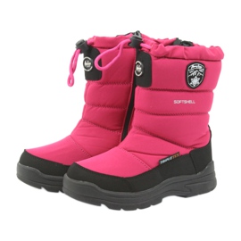 American Club Stivali invernali americani con membrana 801SB nero rosa 3