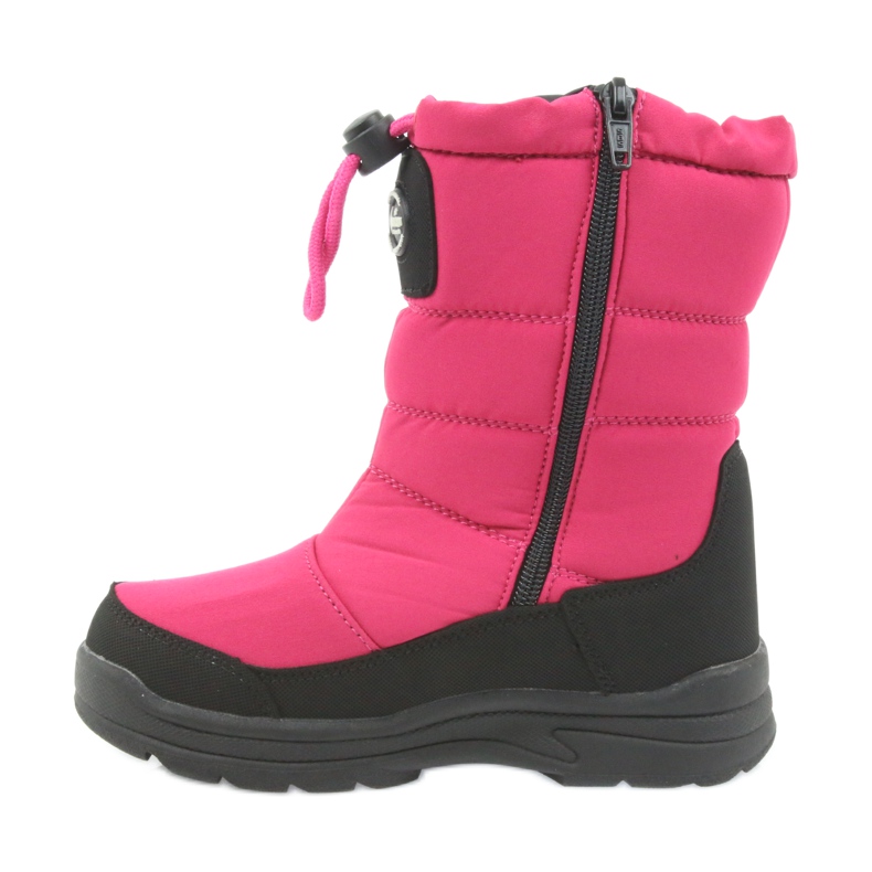 American Club Stivali invernali americani con membrana 801SB nero rosa 2