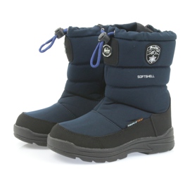 American Club Scarpe con membrana American 801SB blu navy nero 3
