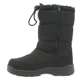 American Club Stivali da neve americani 801SB neri con membrana nero 2