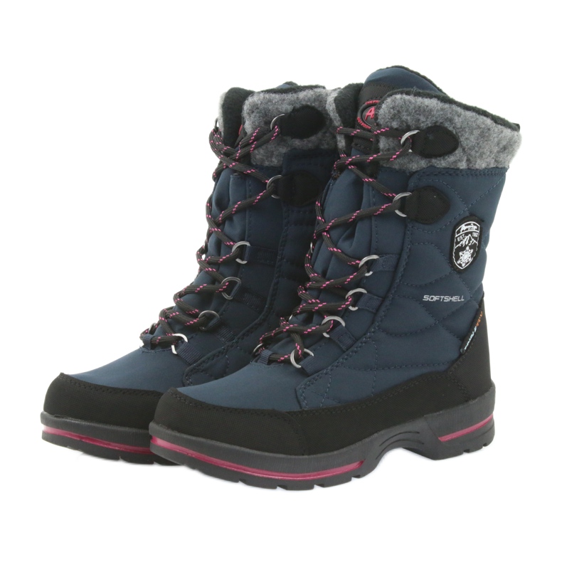 American Club Doposci con membrana Granat American 801SB nero blu navy 3