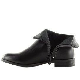 Stivaletti Chelsea neri da donna 0-257 Nero 2