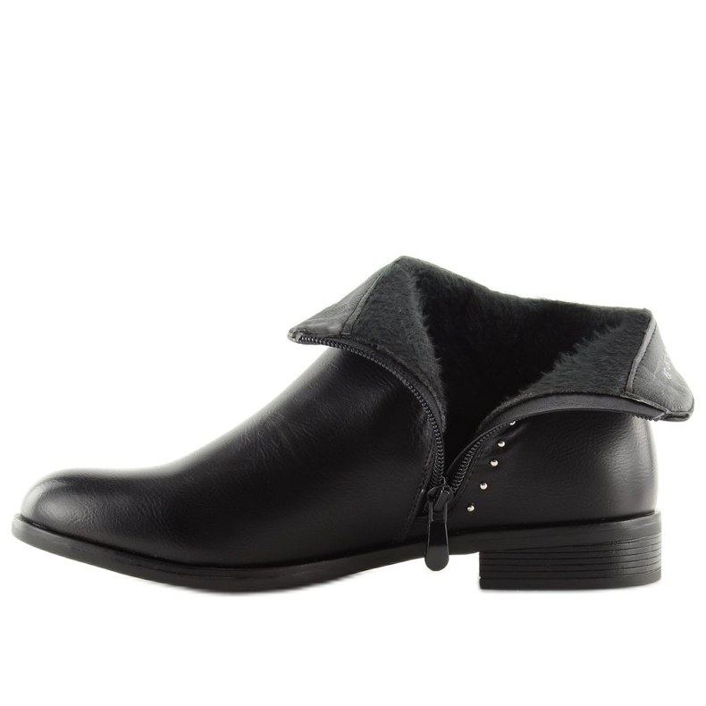 Stivaletti Chelsea neri da donna 0-257 Nero 2