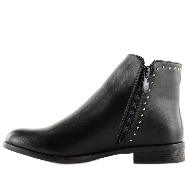 Stivaletti Chelsea neri da donna 0-257 Nero 1