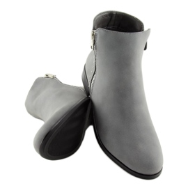 Stivali Jodhpur grigi da donna 0-257 Grigio 2
