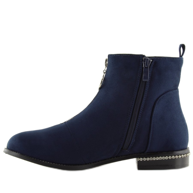 Stivali blu navy da donna LL6300 Blue 1