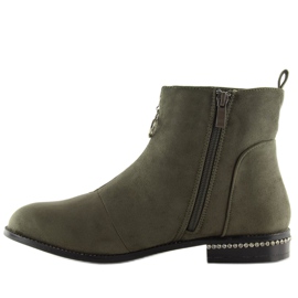 Stivali da donna verdi LL6300 Oliva verde 1