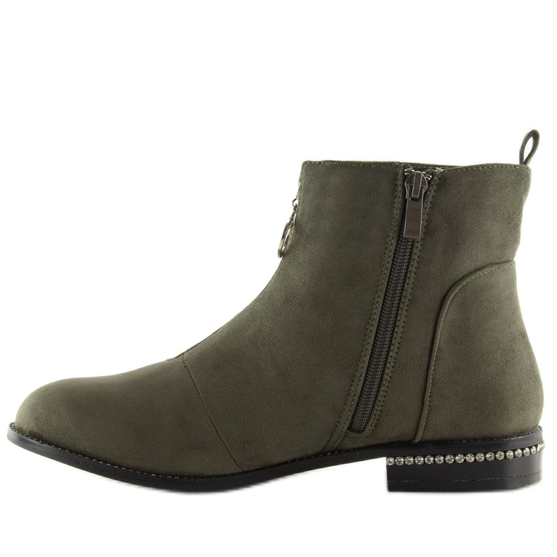 Stivali da donna verdi LL6300 Oliva verde 1