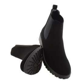 Stivaletti Chelsea neri da donna SP16 Black nero 1