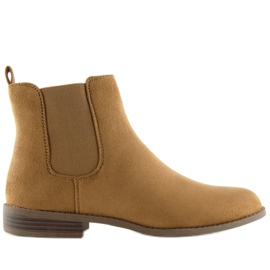 Camel LJ111 Stivaletti Chelsea da donna color cammello marrone 1