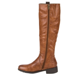 Filippo Stivali piatti classici marrone 1