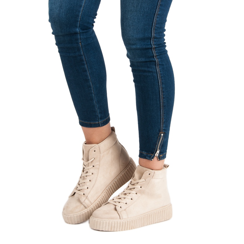 Wilady Sneakers Sopra la caviglia marrone 1