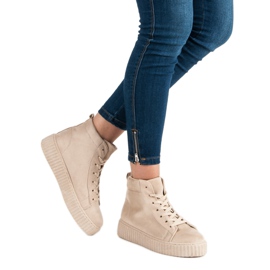 Wilady Sneakers Sopra la caviglia marrone 2