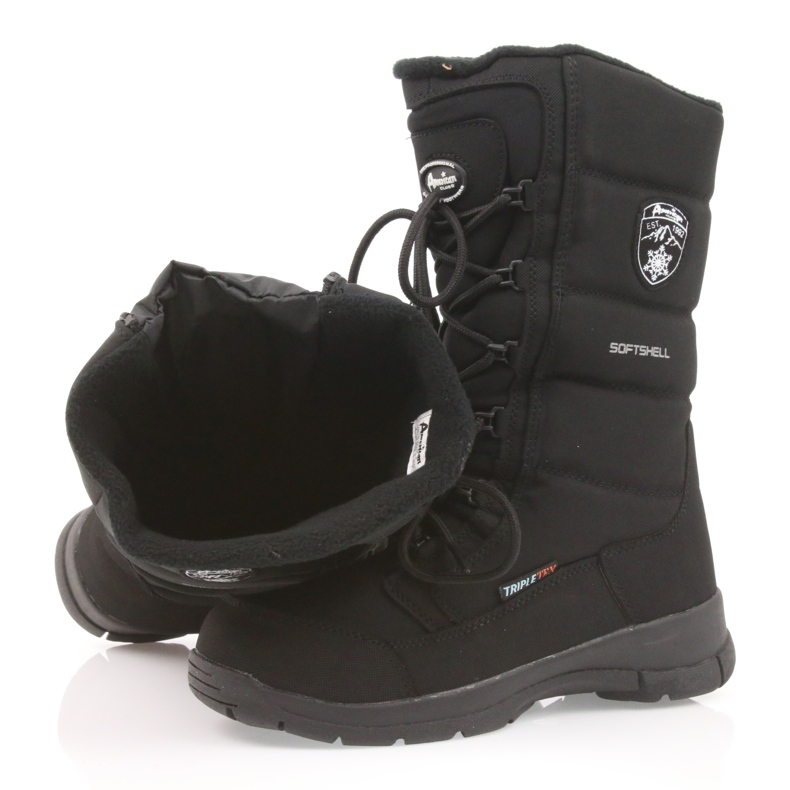 American Club Stivali softshell con membrana americana SN12 / 20 nero 4