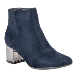 Bestelle Eleganti stivali autunnali blu 2