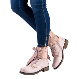 Bestelle Sacchetti di polvere di camoscio multicolore rosa 2