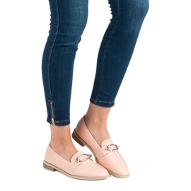 Super Me Mocassini in polvere rosa 1