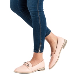 Super Me Mocassini in polvere rosa 2