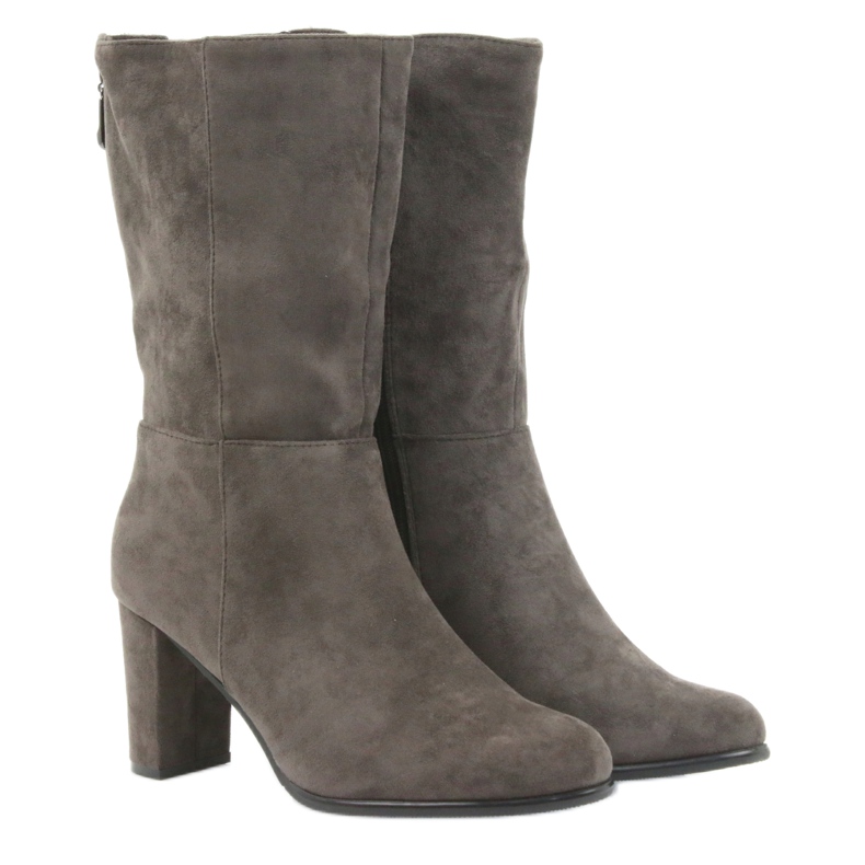 Stivali scuri stivali Coffe Sergio leone beige 3