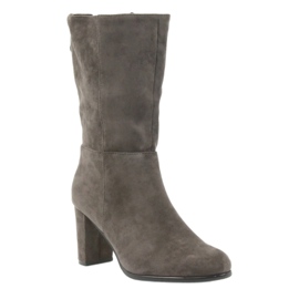 Stivali scuri stivali Coffe Sergio leone beige 1