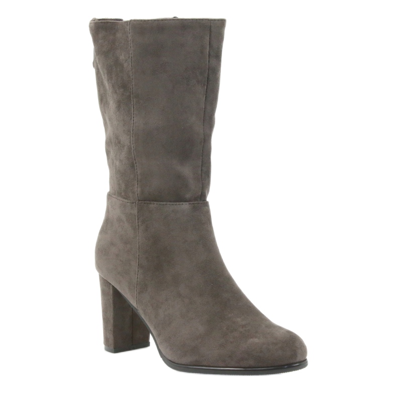 Stivali scuri stivali Coffe Sergio leone beige 1