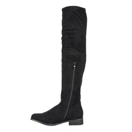 Cm Paris Stivaletti classici in pelle scamosciata nero 2