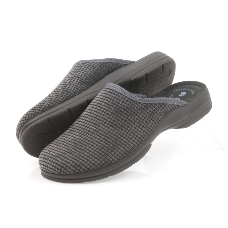 Inblu Pantofole grigie da uomo grigio 4