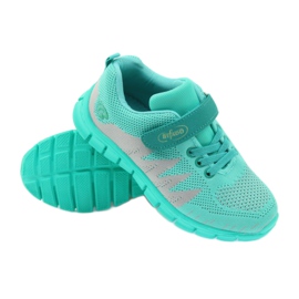 Scarpe sportive per bambini ADI Befado 516Y026 grigio verde 3