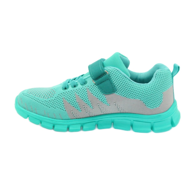 Scarpe sportive per bambini ADI Befado 516Y026 grigio verde 2