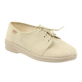 Scarpe da uomo Befado pu 630M007 beige 1