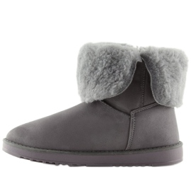 Emuse grigie con pompon SP04P Gray grigio 1