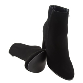 Stivali neri con tacco alto 266-10 Nero 1