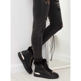 Sneakers nere isolate F506 nere nero 2