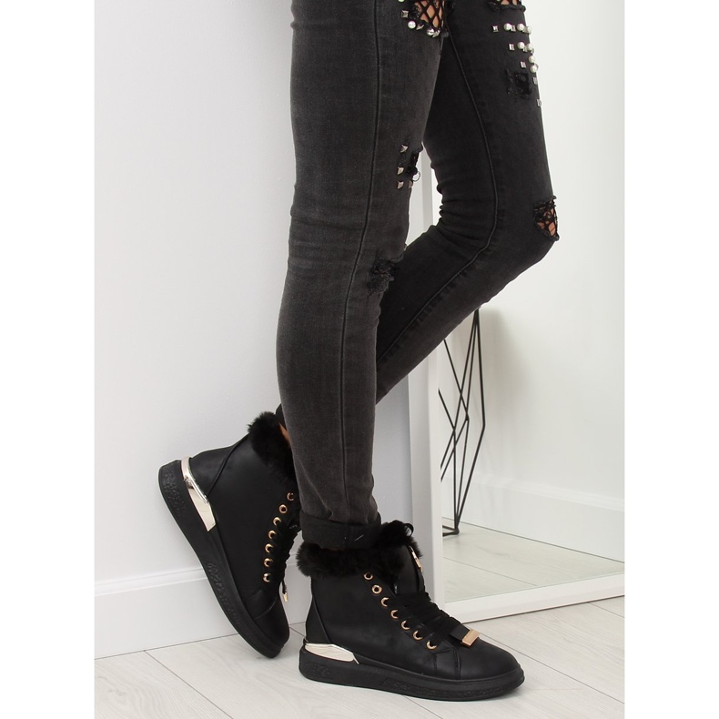 Sneakers nere isolate F506 nere nero 2