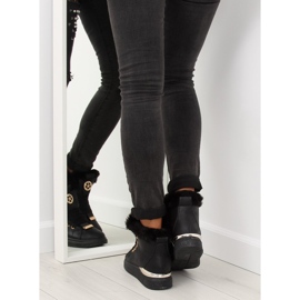 Sneakers nere isolate F506 nere nero 1