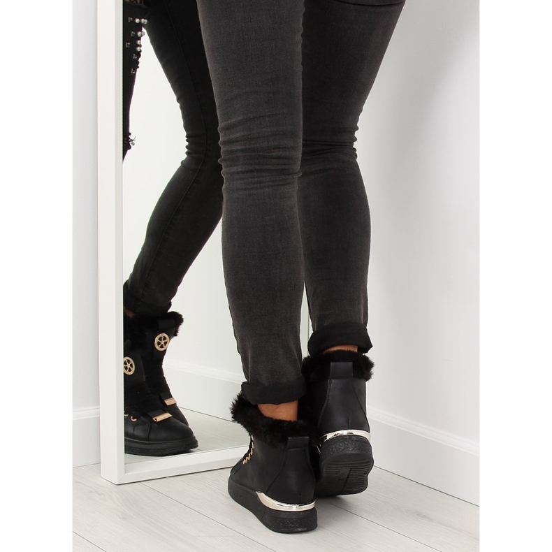 Sneakers nere isolate F506 nere nero 1