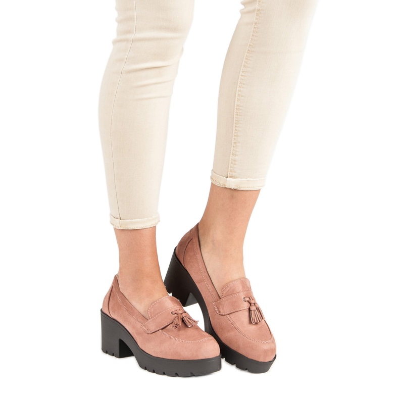 Ch. Creation Mocassini alla moda rosa 2