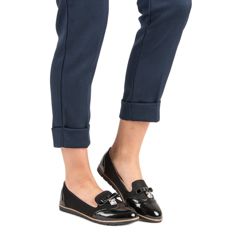 SDS Mocassini alla moda nero 2