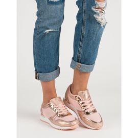 Scarpe sportive alla moda rosa 2